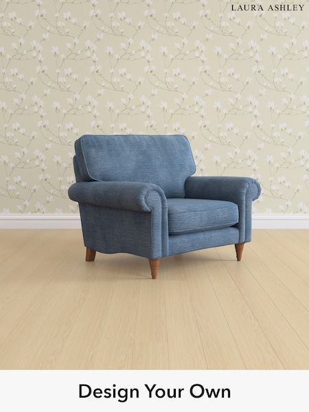 Edwin Chenille/Seaspray Blue Kingston By Laura Ashley (H40460) | £1,025