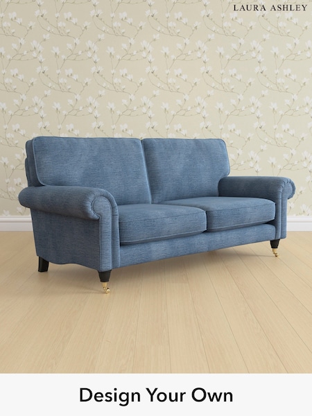 Edwin Chenille/Seaspray Blue Kingston By Laura Ashley (H40460) | £1,400