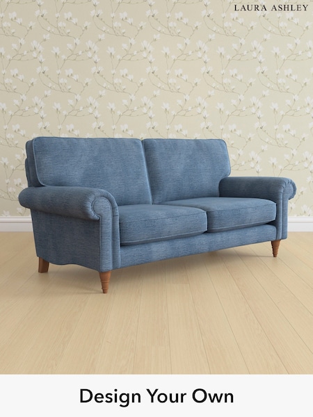 Edwin Chenille/Seaspray Blue Kingston By Laura Ashley (H40460) | £1,400
