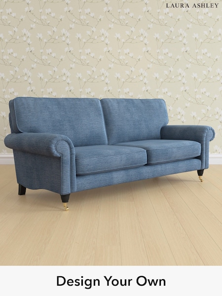 Edwin Chenille/Seaspray Blue Kingston By Laura Ashley (H40460) | £1,500