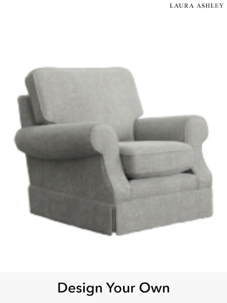 Edwin Chenille/Silver Grey Padstow By Laura Ashley (H40462) | £950