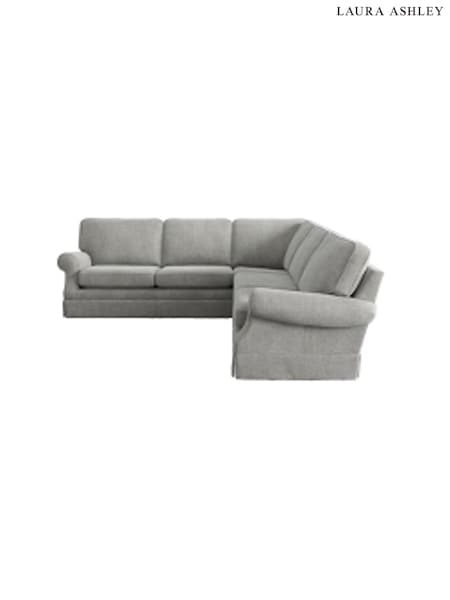 Edwin Chenille/Silver Grey Padstow By Laura Ashley (H40462) | £2,975