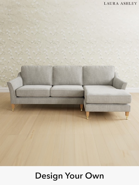 Edwin Chenille/Silver Grey Marford By Laura Ashley (H40463) | £2,150
