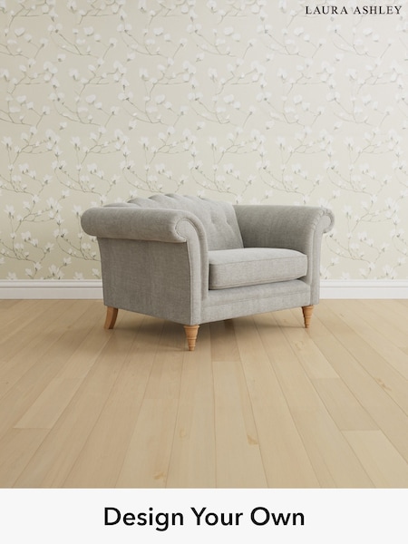 Edwin Chenille/Silver Gloucester Button Back By Laura Ashley (H40464) | £1,100