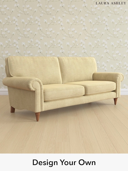 Edwin Chenille/Truffle Natural Kingston By Laura Ashley (H40468) | £1,500