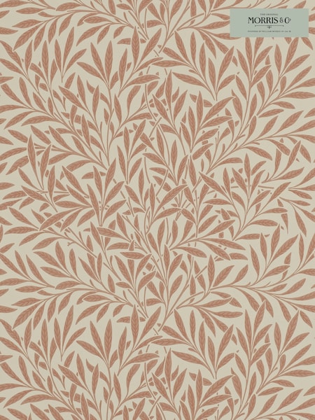 Morris & Co Willow Russet Willow Morris  Friends 10M Wallpaper (H40473) | £108
