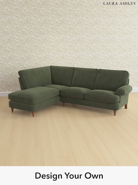 Lundar Chenille/Ivy Green Beaumaris By Laura Ashley (H40498) | £2,350