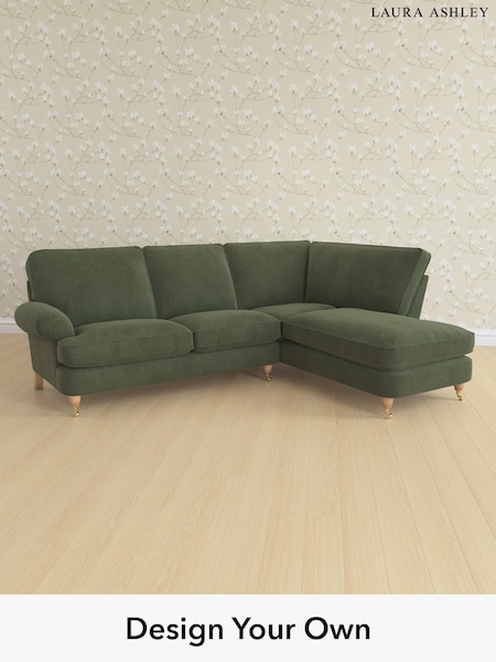 Lundar Chenille/Ivy Green Beaumaris By Laura Ashley (H40498) | £2,350