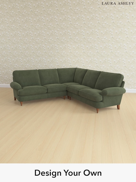 Lundar Chenille/Ivy Green Beaumaris By Laura Ashley (H40498) | £2,800
