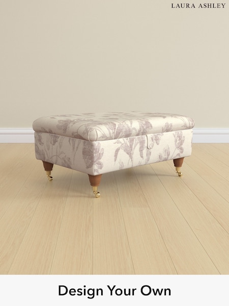 Gosford Weave/Dusky Plum Purple Beverley By Laura Ashley (H40501) | £525