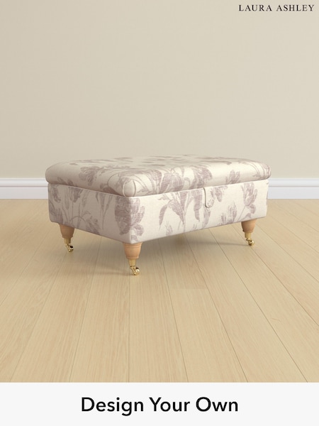 Gosford Weave/Dusky Plum Purple Beverley By Laura Ashley (H40501) | £525