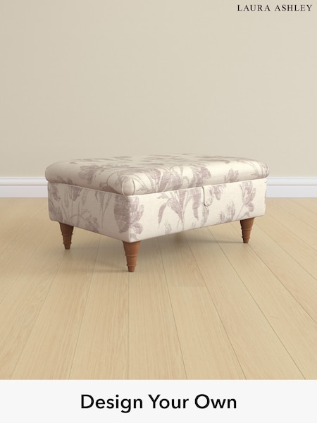 Gosford Weave/Dusky Plum Purple Beverley By Laura Ashley (H40501) | £525