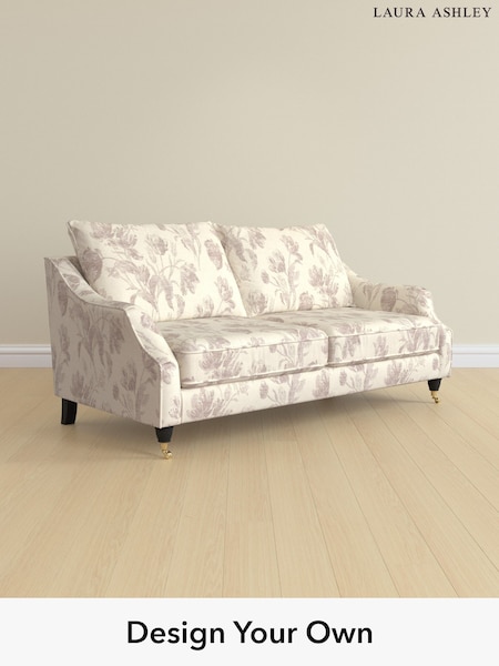 Gosford Weave/Dusky Plum Purple Beverley By Laura Ashley (H40501) | £1,425