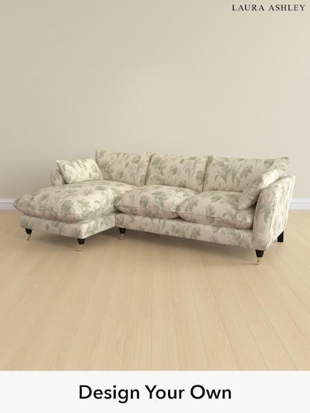 Gosford Weave/Sage Green Casterton By Laura Ashley (H40502) | £2,175