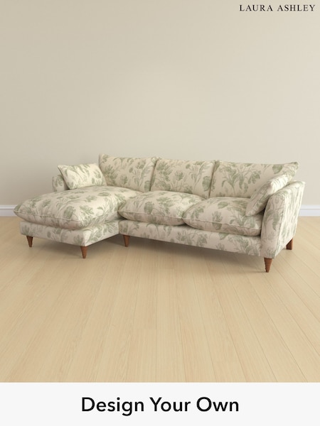 Gosford Weave/Sage Green Casterton By Laura Ashley (H40502) | £2,175