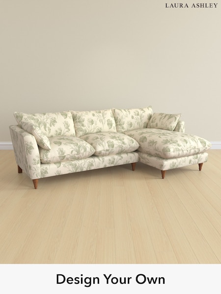 Gosford Weave/Sage Green Casterton By Laura Ashley (H40502) | £2,175