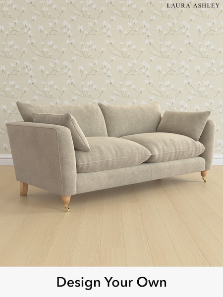 Lundar Chenille/Truffle Natural Casterton By Laura Ashley (H40511) | £1,425