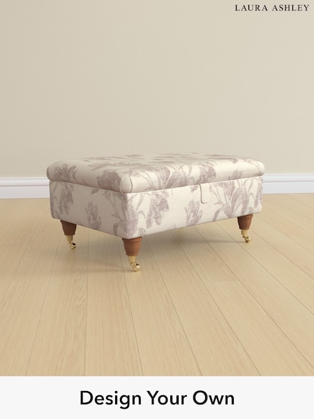 Gosford Weave/Dusky Plum Purple Beaumaris By Laura Ashley (H40526) | £525