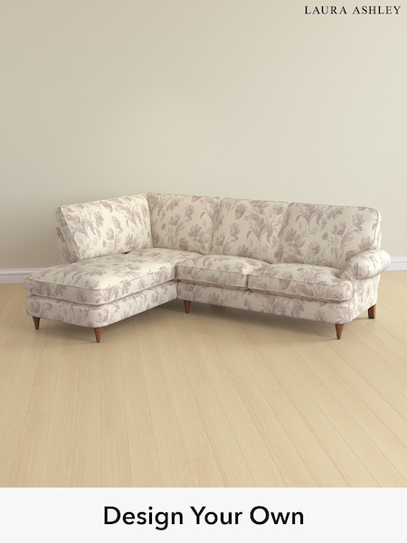 Gosford Weave/Dusky Plum Purple Beaumaris By Laura Ashley (H40526) | £2,350