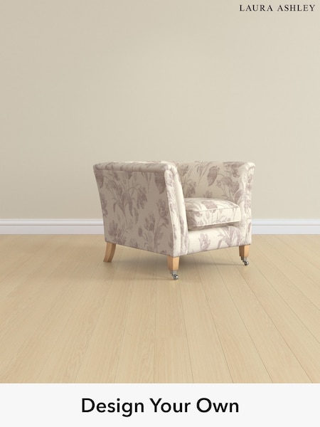 Gosford Weave/Dusky Plum Purple Chatsworth By Laura Ashley (H40527) | £900