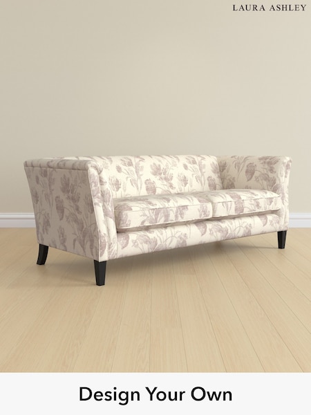 Gosford Weave/Dusky Plum Purple Chatsworth By Laura Ashley (H40527) | £1,375