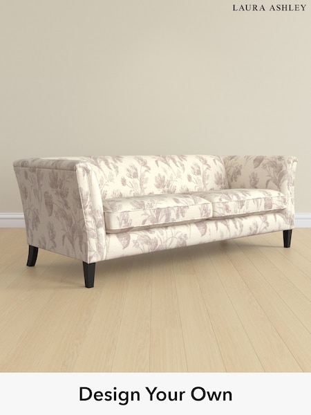 Gosford Weave/Dusky Plum Purple Chatsworth By Laura Ashley (H40527) | £1,475