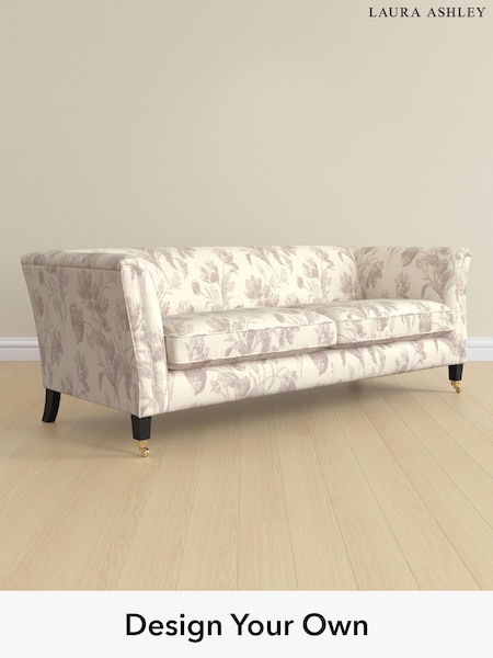 Gosford Weave/Dusky Plum Purple Chatsworth By Laura Ashley (H40527) | £1,475