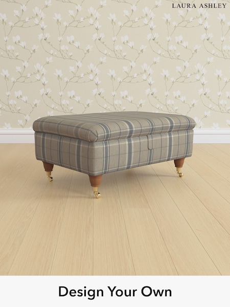 Longstowe Check/French Grey Beverley By Laura Ashley (H40534) | £625