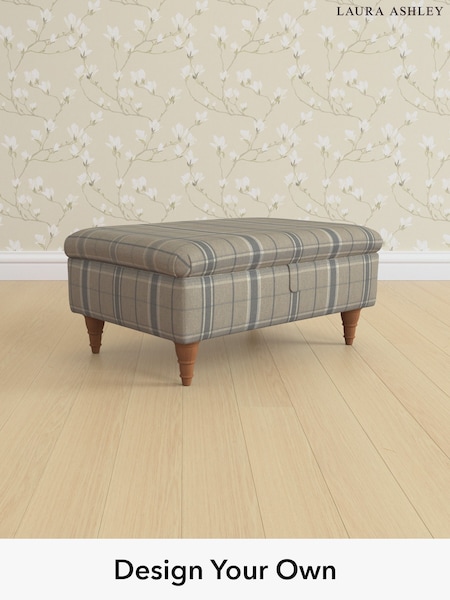 Longstowe Check/French Grey Beverley By Laura Ashley (H40534) | £625