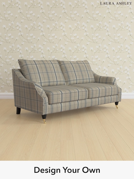 Longstowe Check/French Grey Beverley By Laura Ashley (H40534) | £1,575
