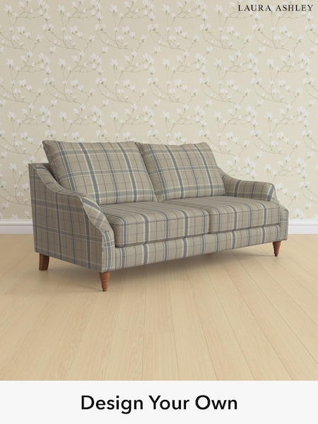 Longstowe Check/French Grey Beverley By Laura Ashley (H40534) | £1,575