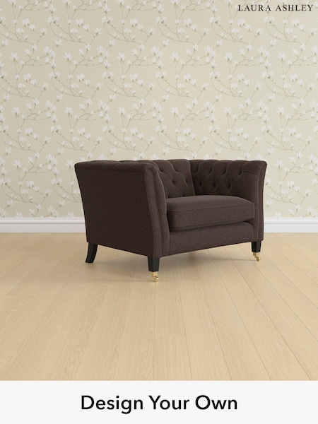 Harley/Chestnut Brown Chatsworth Button Back By Laura Ashley (H40537) | £1,200