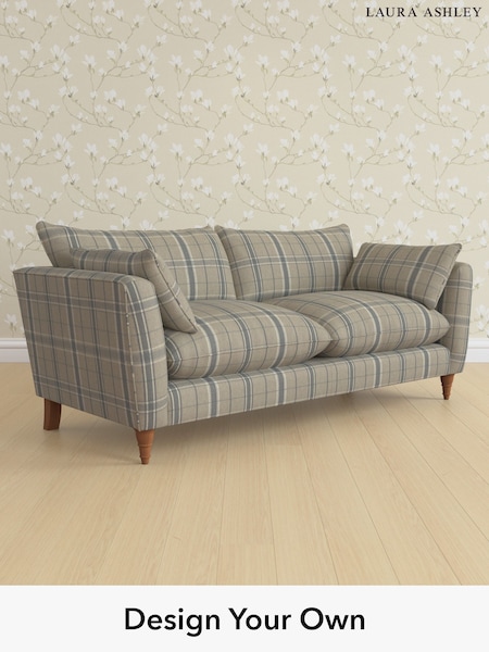 Longstowe Check/French Grey Casterton By Laura Ashley (H40538) | £1,575