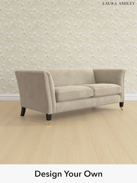 Lundar Chenille/Truffle Natural Chatsworth By Laura Ashley (H40539) | £1,275