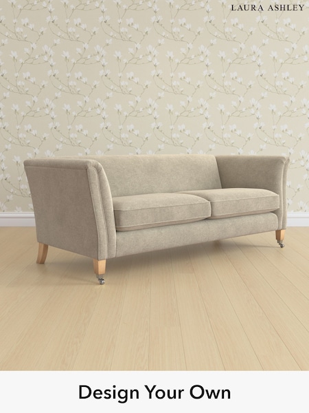 Lundar Chenille/Truffle Natural Chatsworth By Laura Ashley (H40539) | £1,375