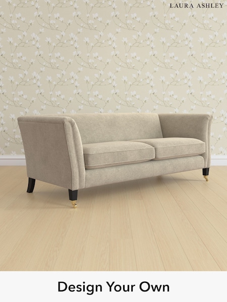 Lundar Chenille/Truffle Natural Chatsworth By Laura Ashley (H40539) | £1,375