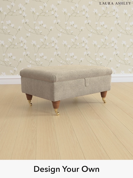Lundar Chenille/Truffle Natural Beaumaris By Laura Ashley (H40540) | £525