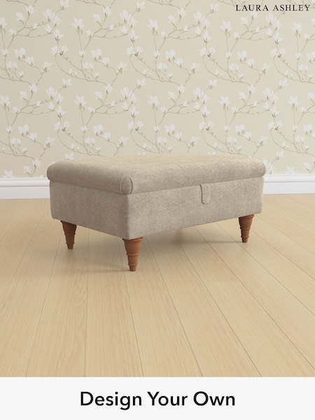 Lundar Chenille/Truffle Natural Beaumaris By Laura Ashley (H40540) | £525