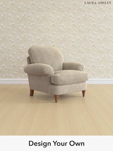 Lundar Chenille/Truffle Natural Beaumaris By Laura Ashley (H40540) | £900