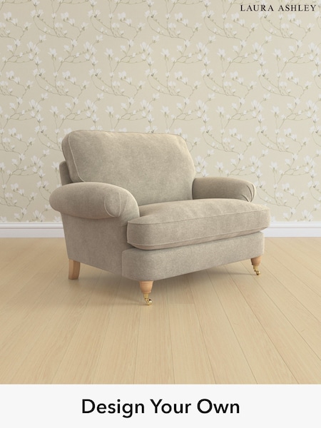 Lundar Chenille/Truffle Natural Beaumaris By Laura Ashley (H40540) | £1,050