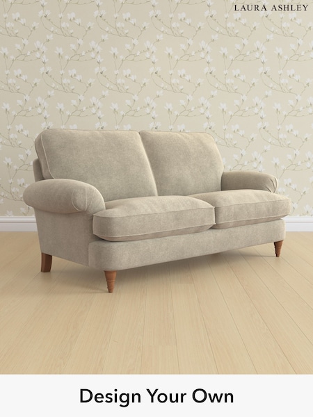 Lundar Chenille/Truffle Natural Beaumaris By Laura Ashley (H40540) | £1,325