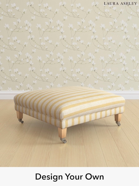 Kinsham Stripe/Ochre Yellow Chatsworth By Laura Ashley (H40553) | £550