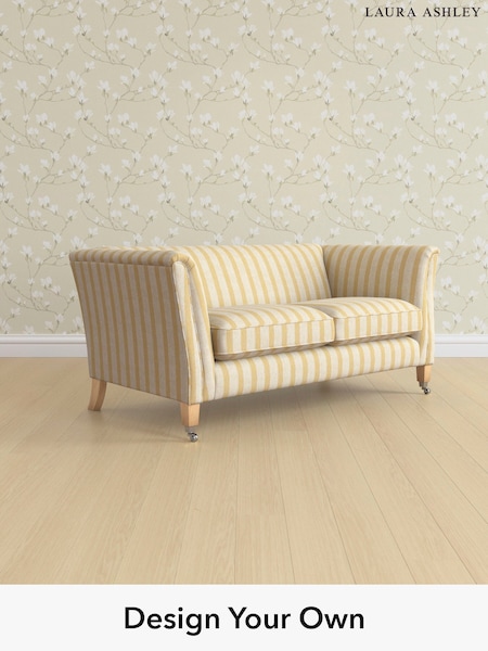 Kinsham Stripe/Ochre Yellow Chatsworth By Laura Ashley (H40553) | £1,175