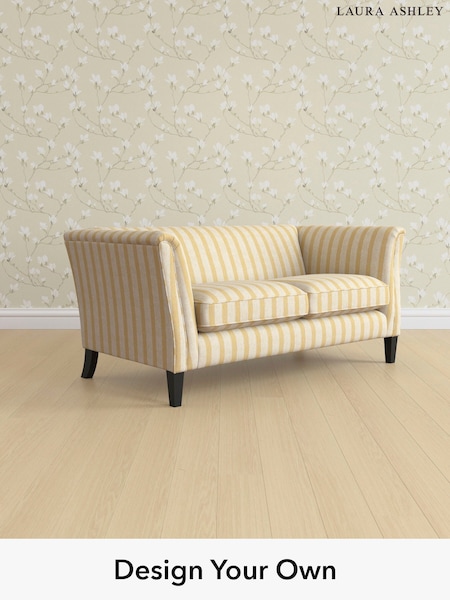 Kinsham Stripe/Ochre Yellow Chatsworth By Laura Ashley (H40553) | £1,175