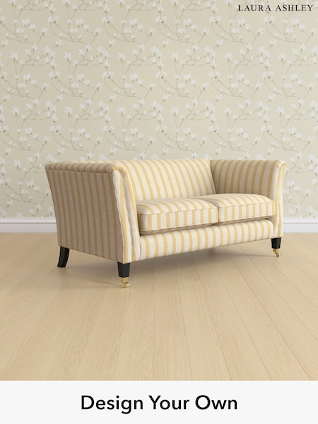 Kinsham Stripe/Ochre Yellow Chatsworth By Laura Ashley (H40553) | £1,175