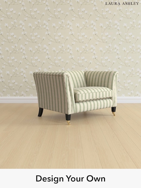 Kinsham Stripe/Hedgerow Green Chatsworth By Laura Ashley (H40555) | £1,000