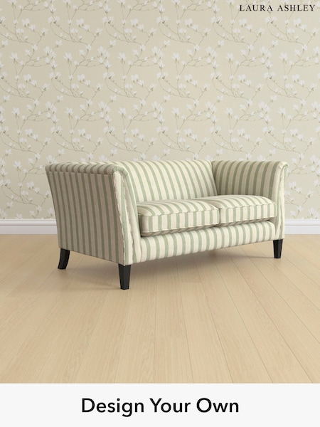 Kinsham Stripe/Hedgerow Green Chatsworth By Laura Ashley (H40555) | £1,175