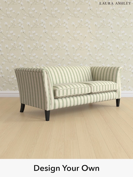 Kinsham Stripe/Hedgerow Green Chatsworth By Laura Ashley (H40555) | £1,275