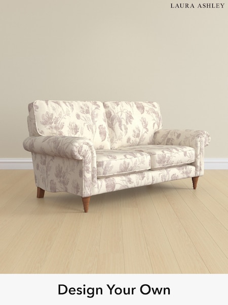Gosford Weave/Dusky Plum Purple Kingston By Laura Ashley (H40556) | £1,225