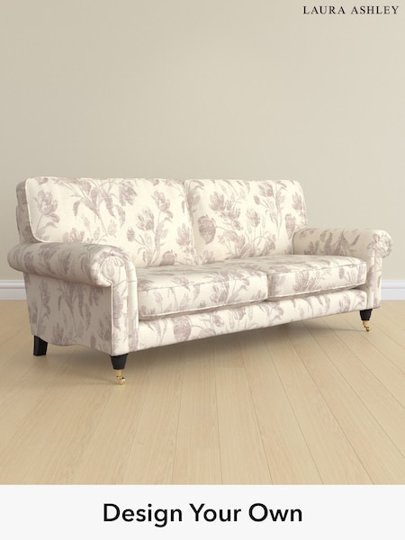 Gosford Weave/Dusky Plum Purple Kingston By Laura Ashley (H40556) | £1,425